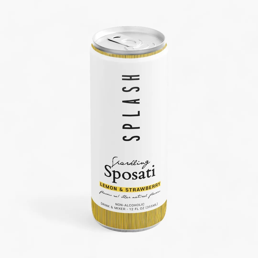 SPLASH Mixers Sparkling Sposati 12oz (24-Pack)