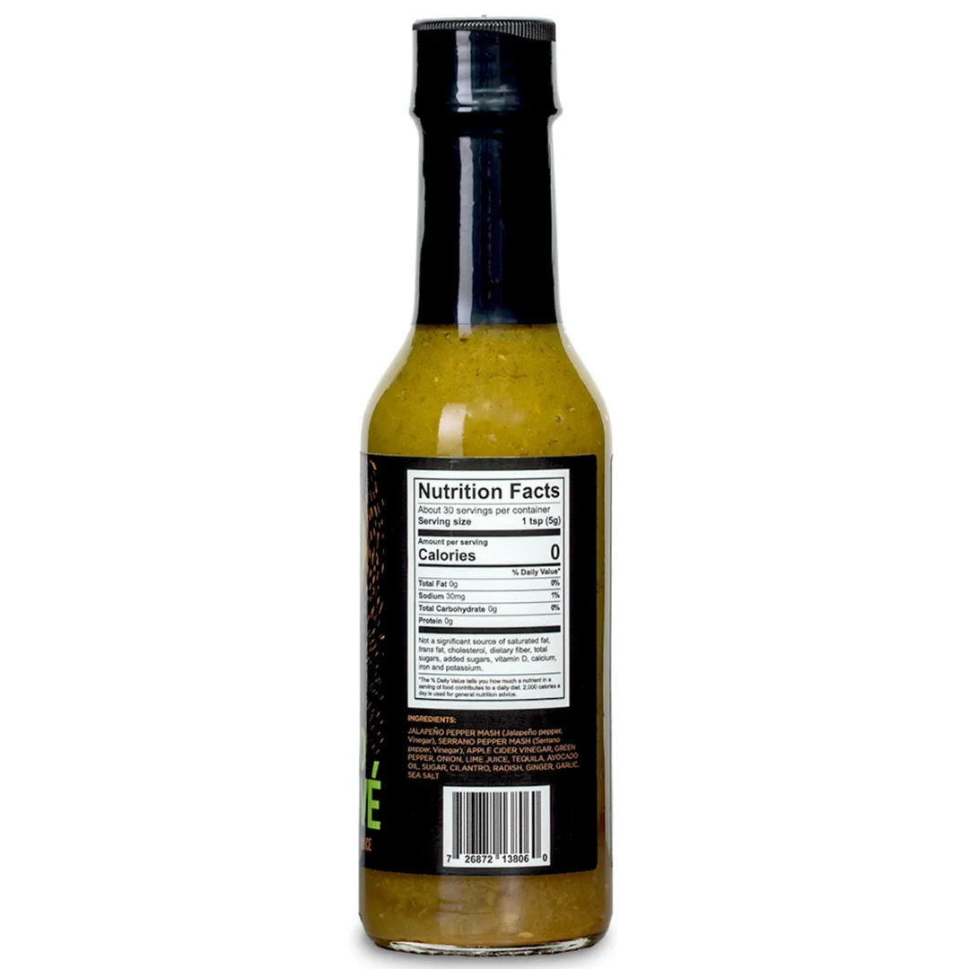 JavoGruvé Hot Sauce | Jalapeño | Tequila | 5 Fl Oz | Award Winner