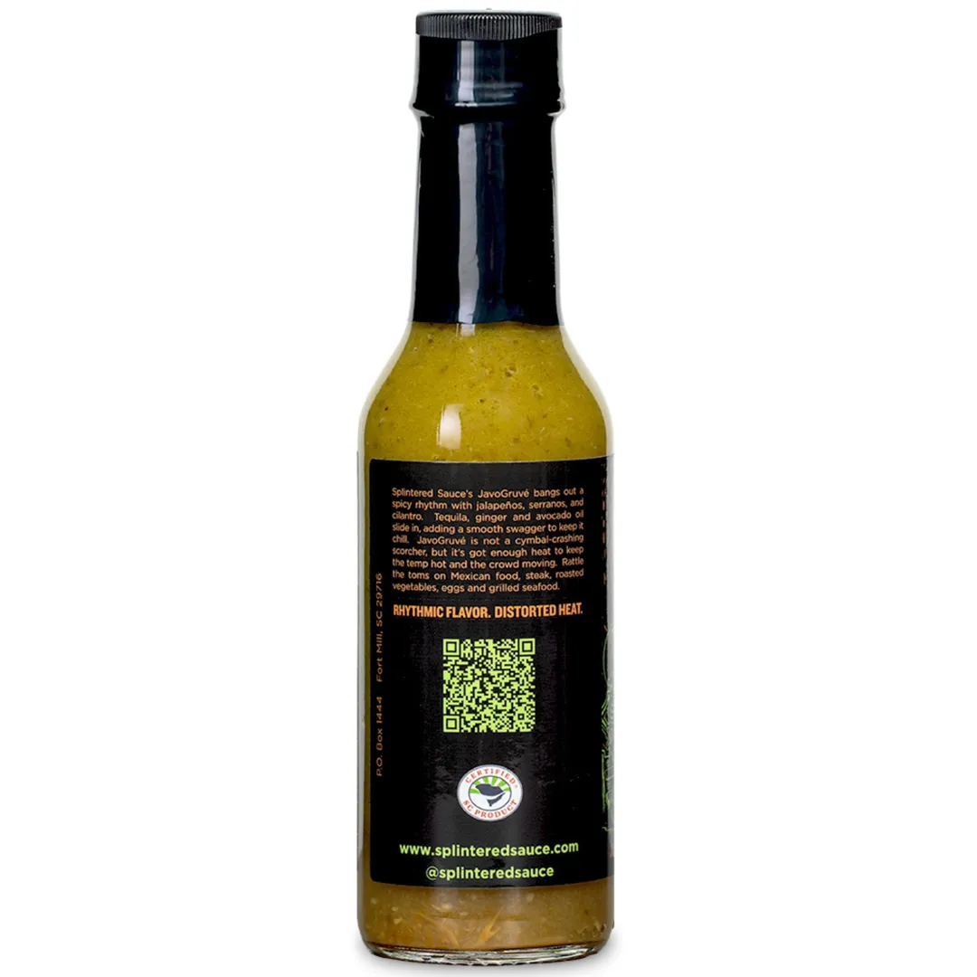 JavoGruvé Hot Sauce | Jalapeño | Tequila | 5 Fl Oz | Award Winner