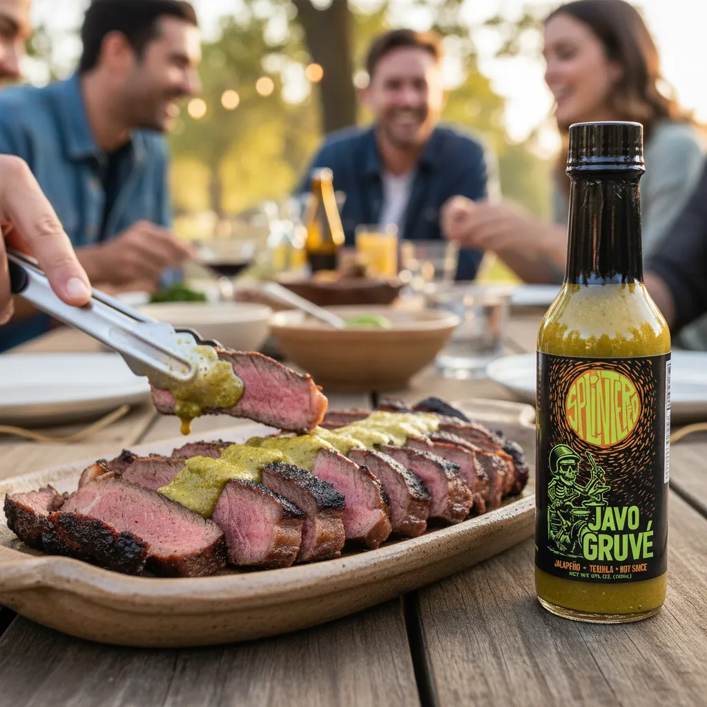 JavoGruvé Hot Sauce | Jalapeño | Tequila | 5 Fl Oz | Award Winner