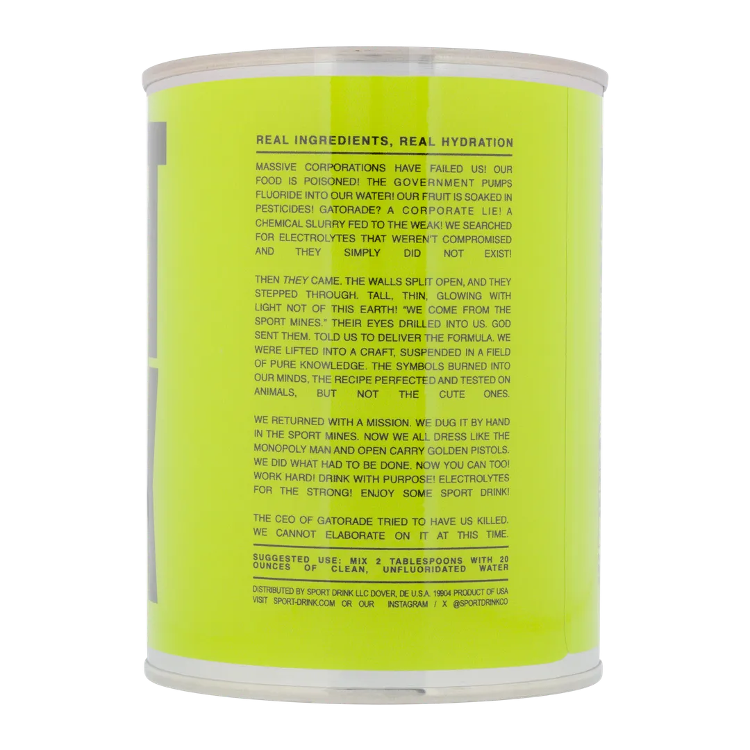 No Yellow 5 Lemon Lime