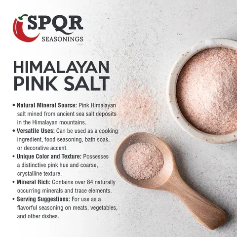 Himalayan Pink Salt - Coarse Grain - Grinder Refill XL 1.2 lb.
