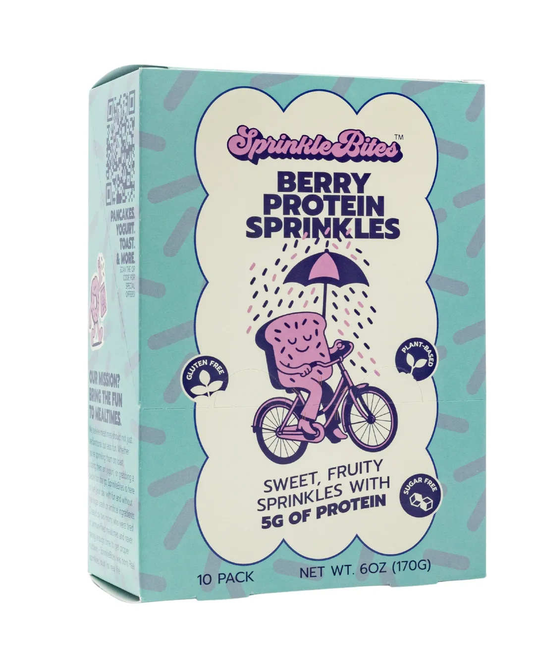 SprinkleBites - Berry Protein Sprinkles 10-Pack Box