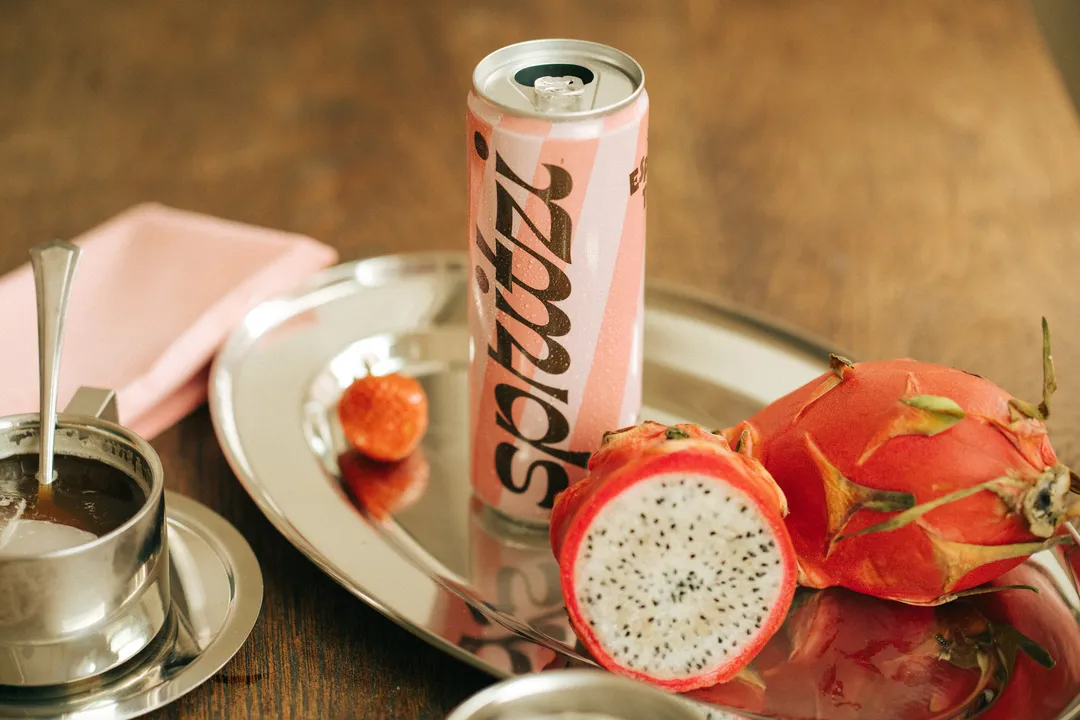 Strawberry Dragonfruit Espresso Tonic: 12-Can Case