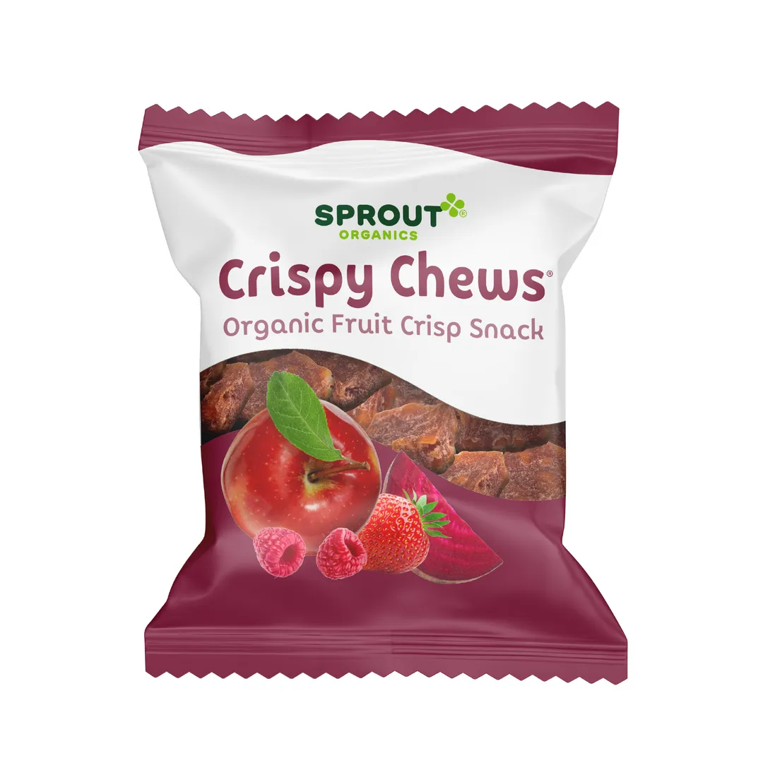 Crispy Chews Real Fruit Snack, Berry & Beet