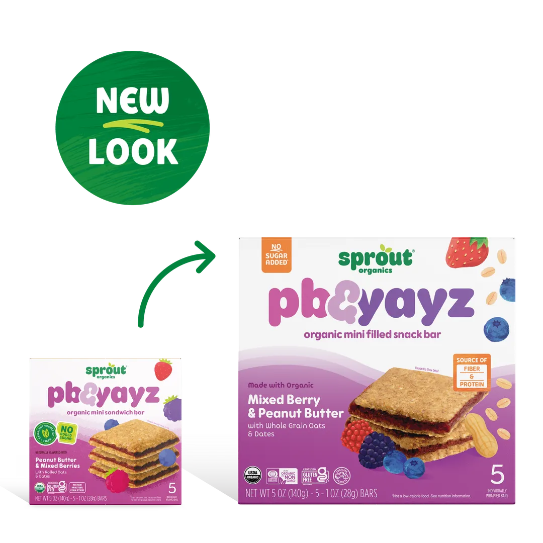 Yayz Filled Snack Bar, Mixed Berry & Peanut Butter