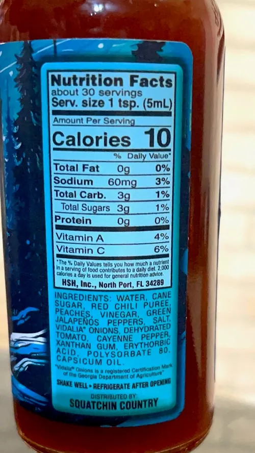 Alien Abduction Peach Hot Sauce
