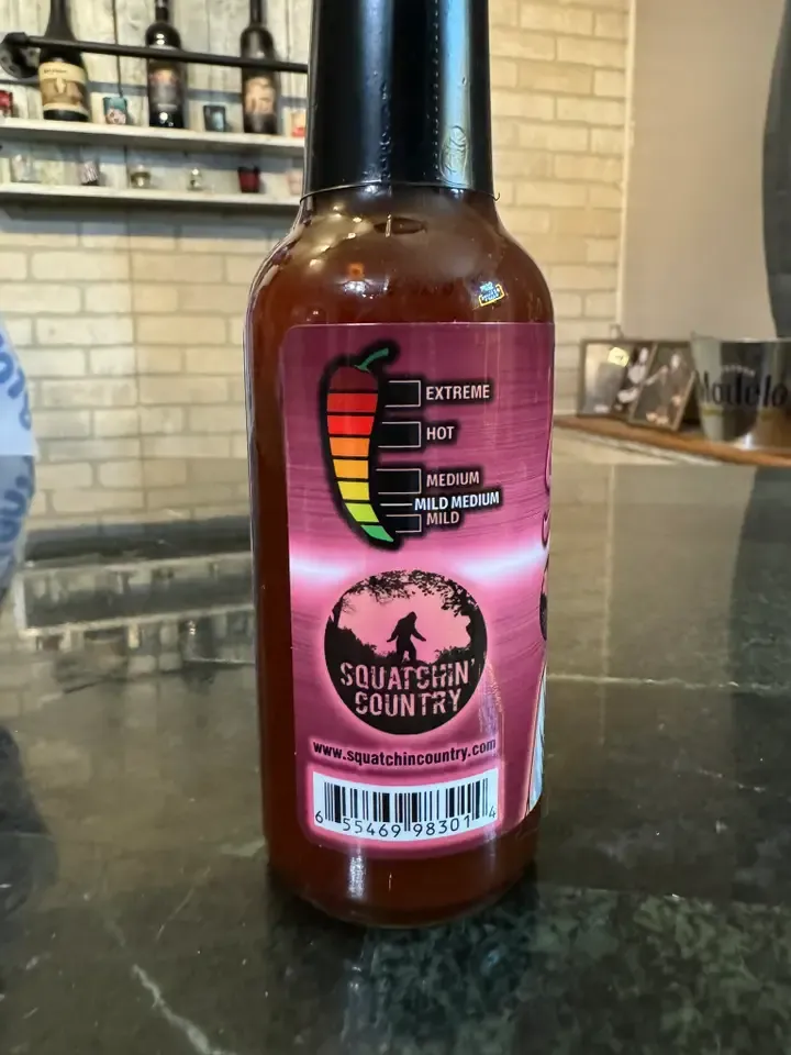 Miss Squatch's Sweet & Sassy Peach Hot Sauce