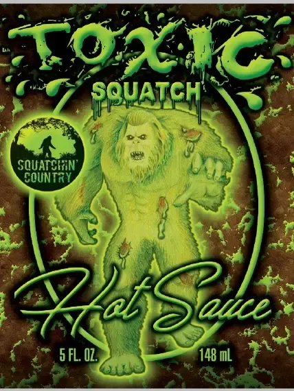 Toxic Squatch Jalapeno Hot Sauce