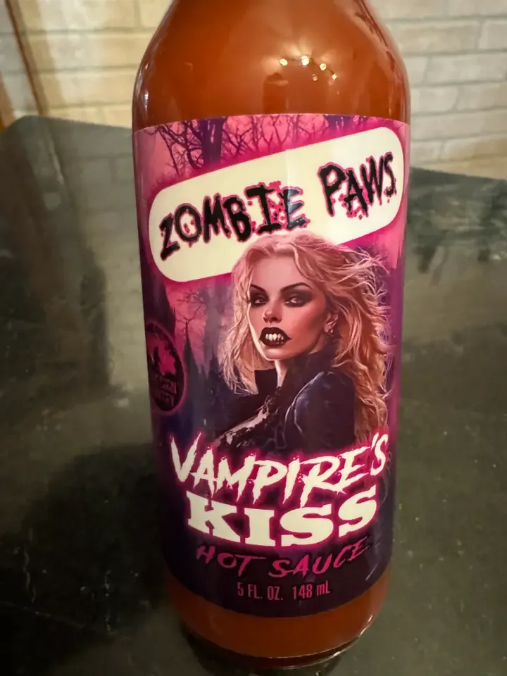 Vampire's Kiss Hot Sauce - by Zombie Paws