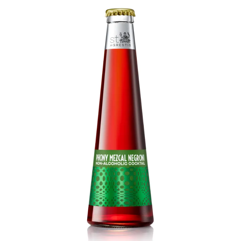 St. Agrestis Non-Alcoholic Phony Mezcal Negroni.