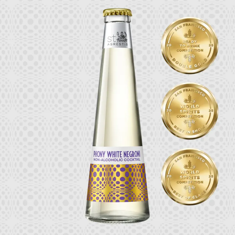 St. Agrestis Non-Alcoholic Phony White Negroni.