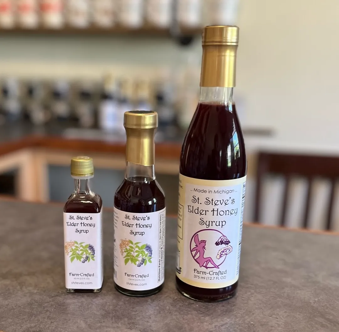Cordial (Syrup) - Elder Honey Syrup
