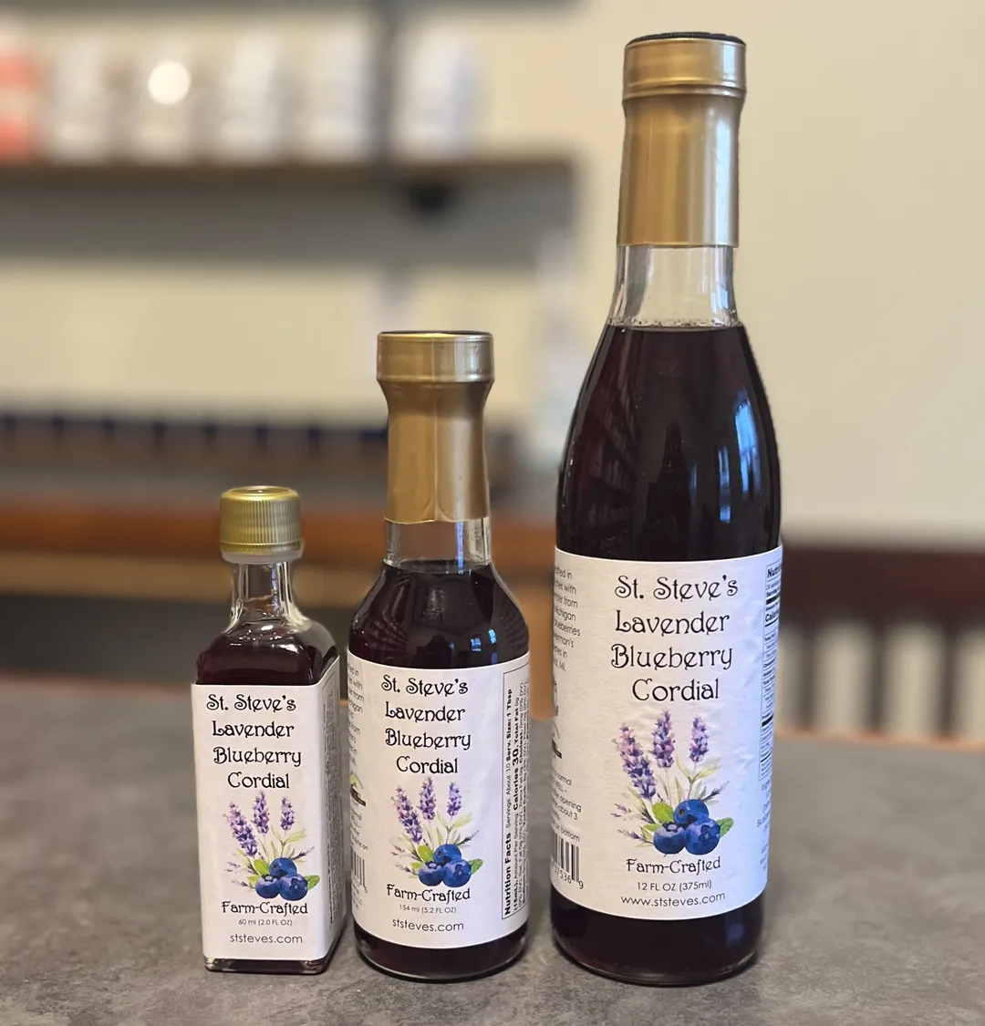 Cordial (Syrup) - Lavender Blueberry