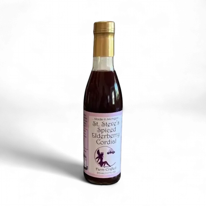 Cordial (Syrup) - Spiced Elderberry variant