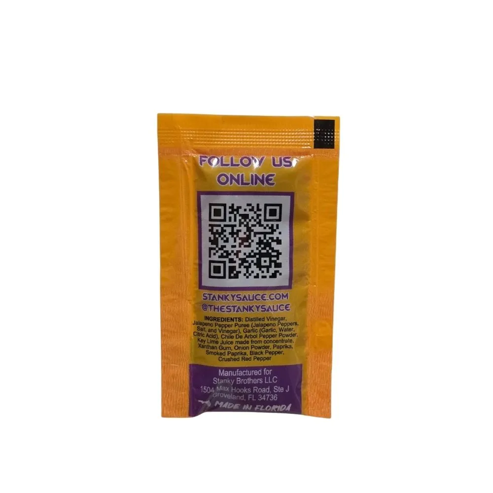 The Clásico Hot Sauce .25oz Packets (sachet)