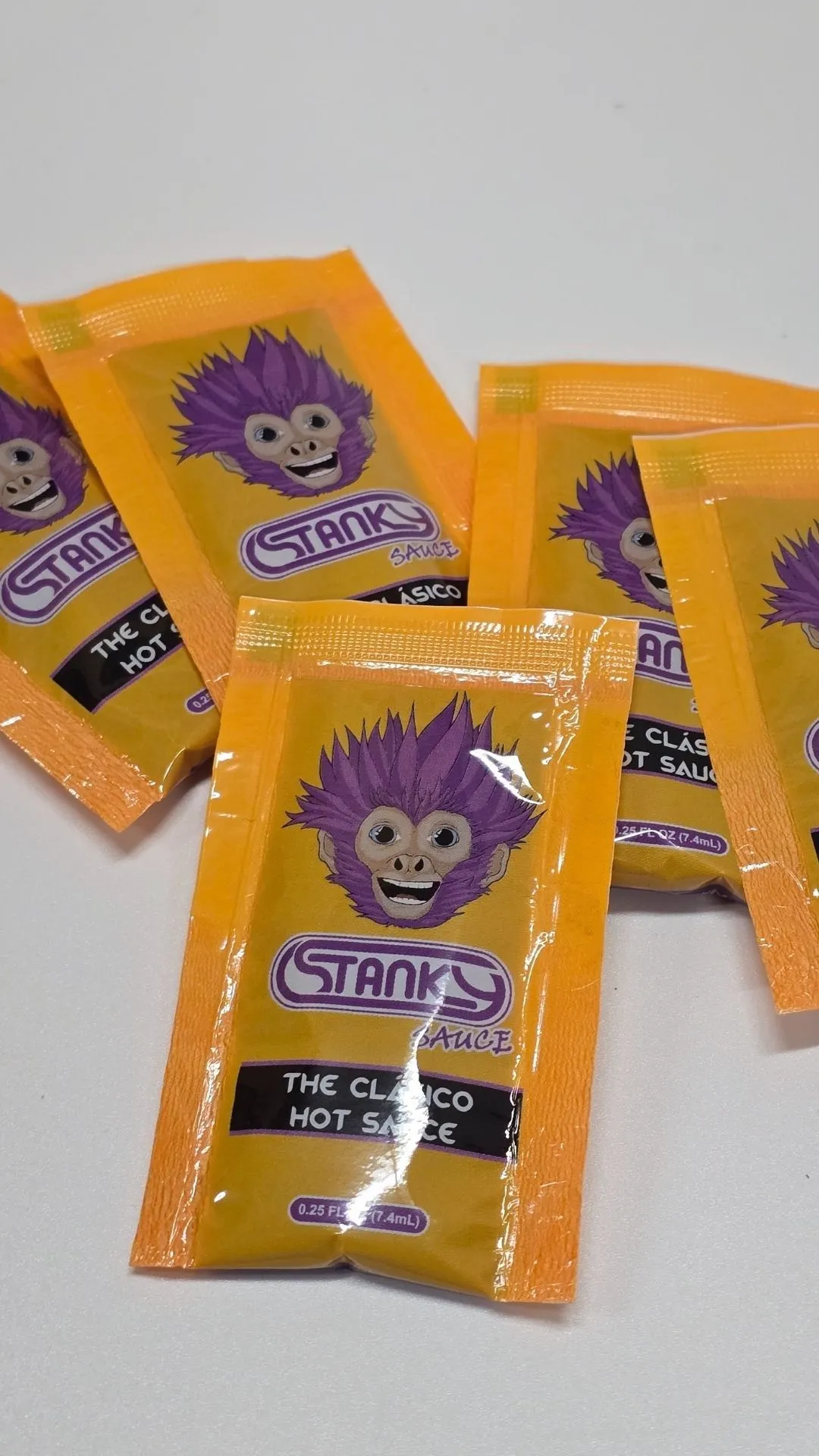 The Clásico Hot Sauce .25oz Packets (sachet)