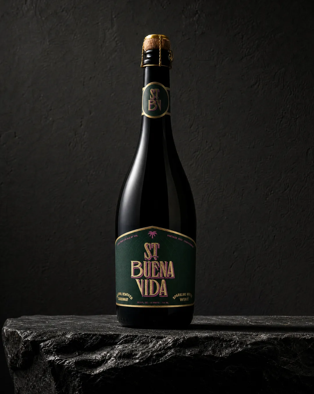 St. Buena Vida Non-Alcoholic Sparkling White Wine