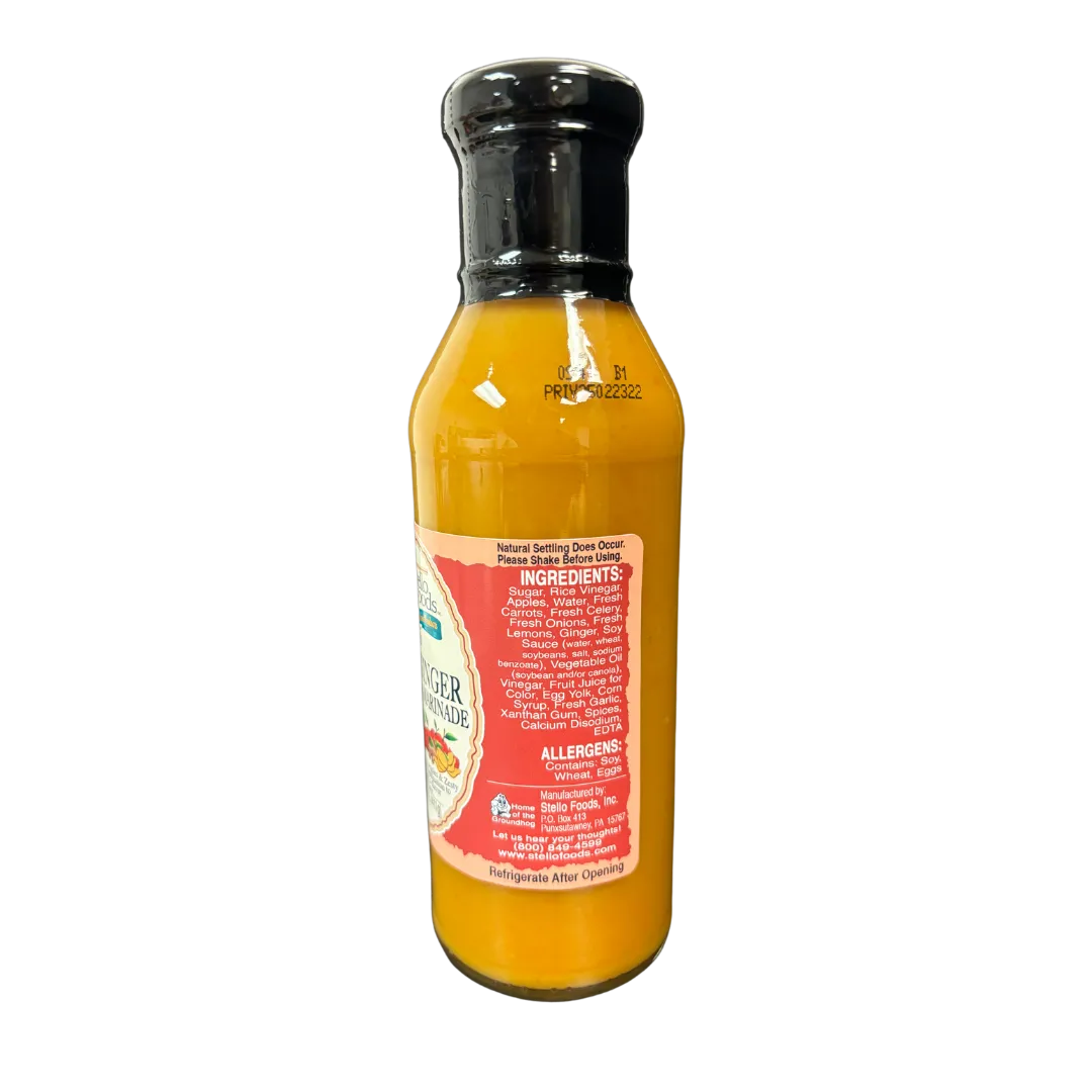 Stello Foods - Rosie's Apple Ginger Dressing & Marinade 14.5 oz