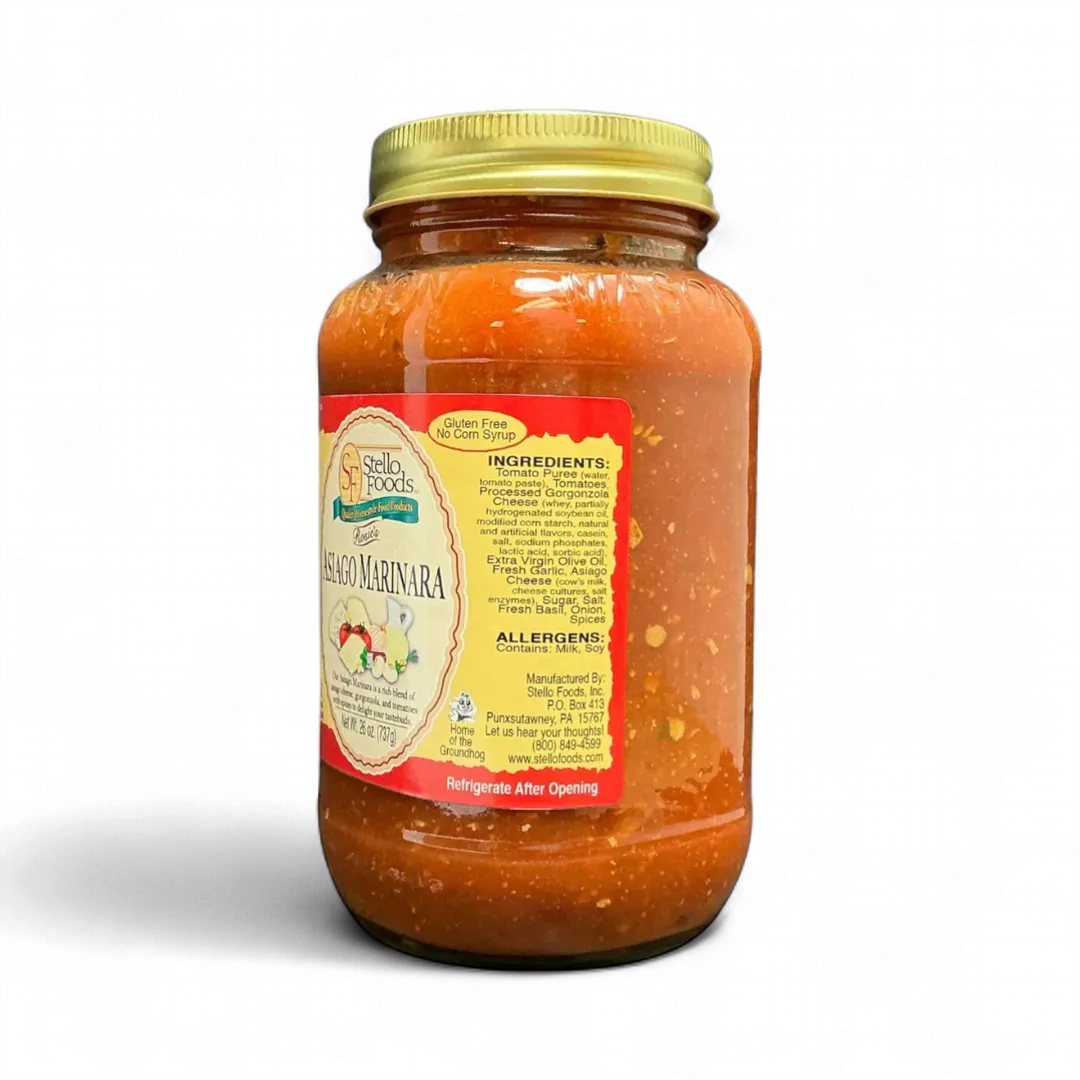Stello Foods - Rosie's Asiago Marinara Sauce 26 oz