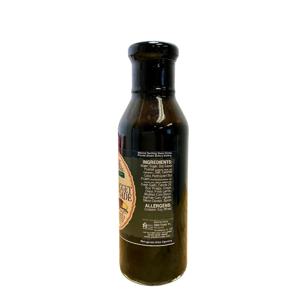 Stello Foods - Rosie's Black Nugget Marinade 14 oz