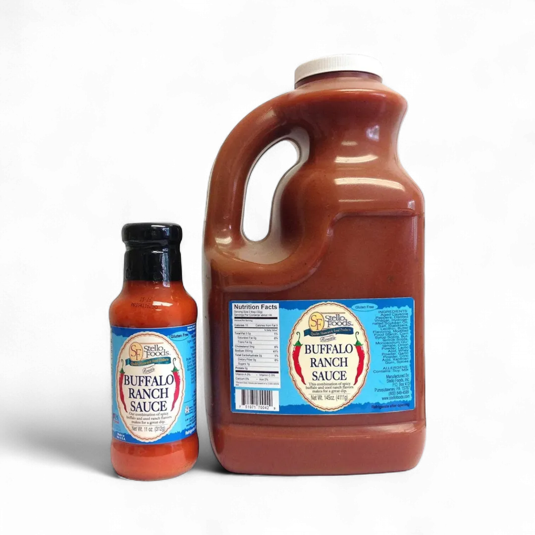 Stello Foods - Rosie's Buffalo Ranch Wing Sauce 150 oz