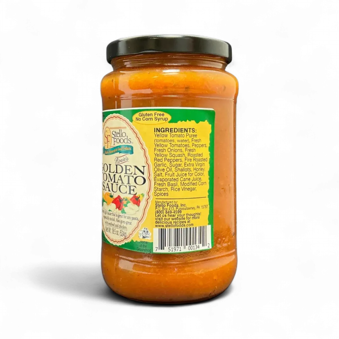 Stello Foods - Rosie's Golden Tomato Sauce - 18.5 oz