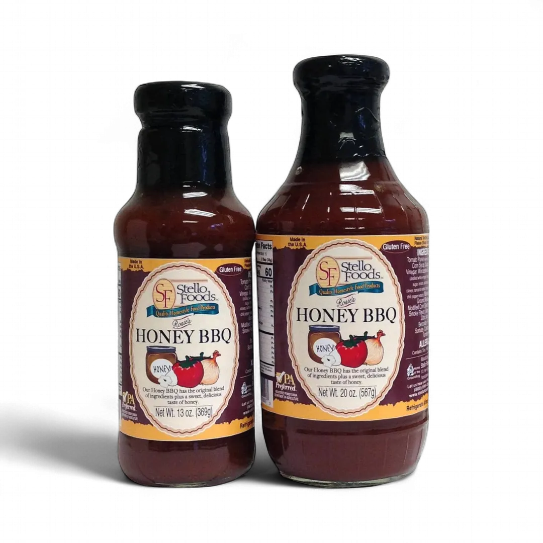 Stello Foods - Rosie's Honey BBQ Sauce 13 oz