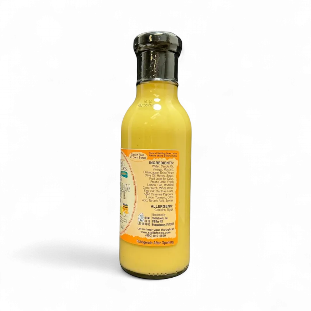 Stello Foods - Rosie's Honey Champagne Vinaigrette 12 oz