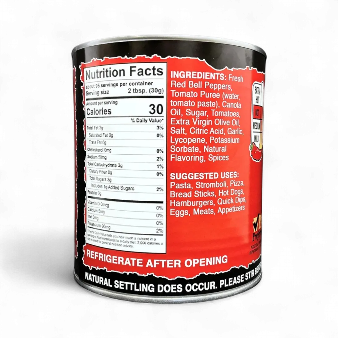 Stello Foods - Rosie's Hot Pepper Spread - No.10 can