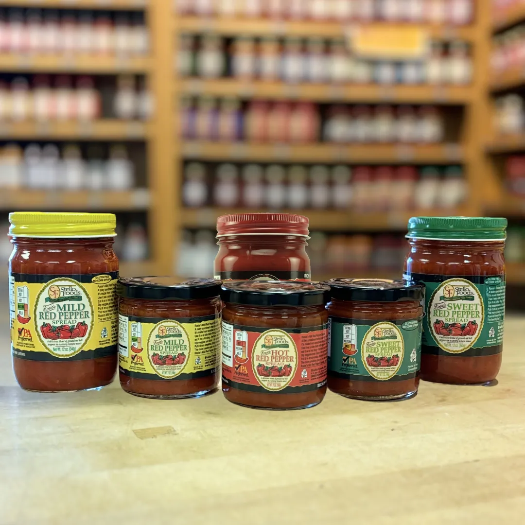 Stello Foods - Rosie's Hot Red Pepper Spread 7 oz