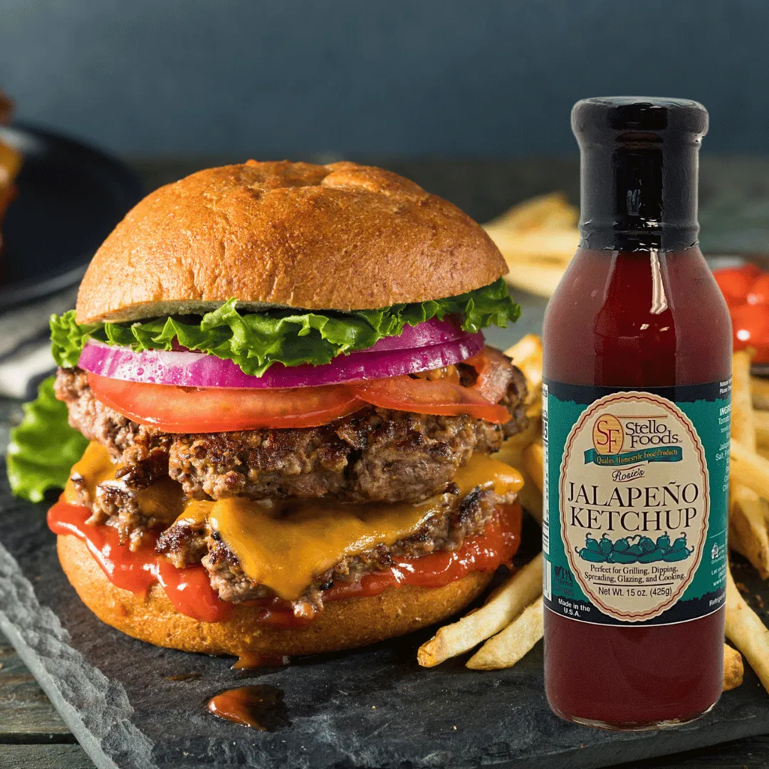 Stello Foods - Rosie's Jalapeños Ketchup 15 oz