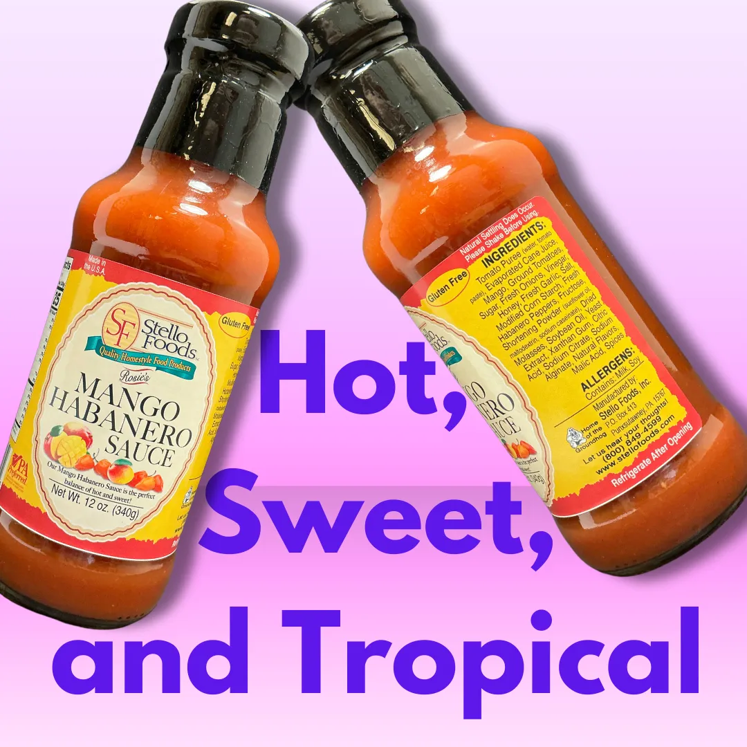 Stello Foods - Rosie's Mango Habanero Sauce 12 oz