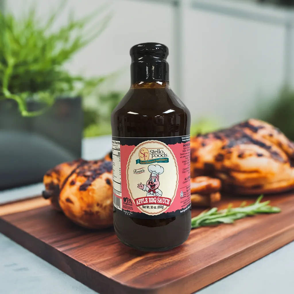 Stello Foods - Rosie's New Orleans Apple BBQ Sauce 30 oz