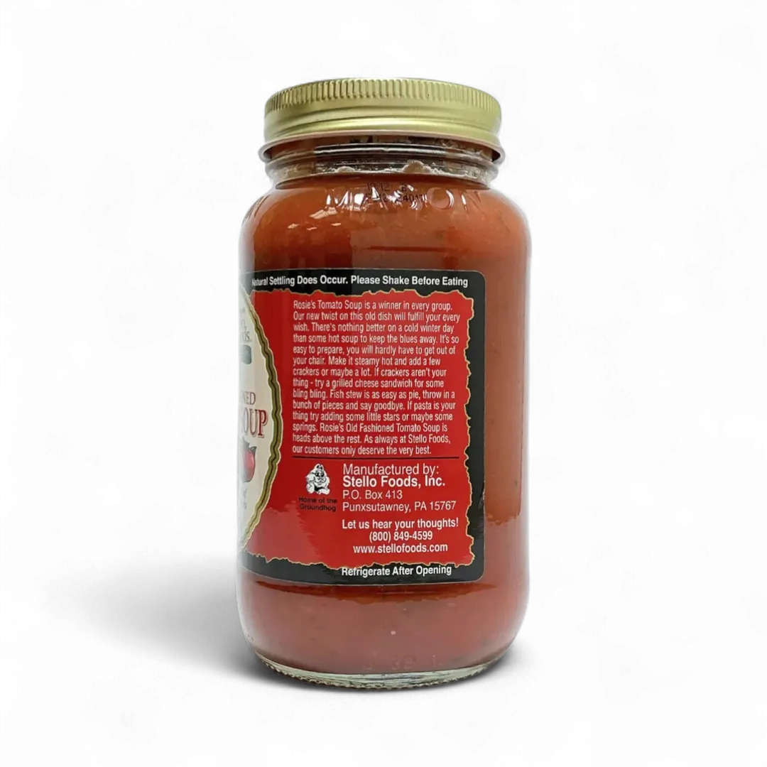 Stello Foods - Rosie's Old Fashioned Tomato Soup 26 oz