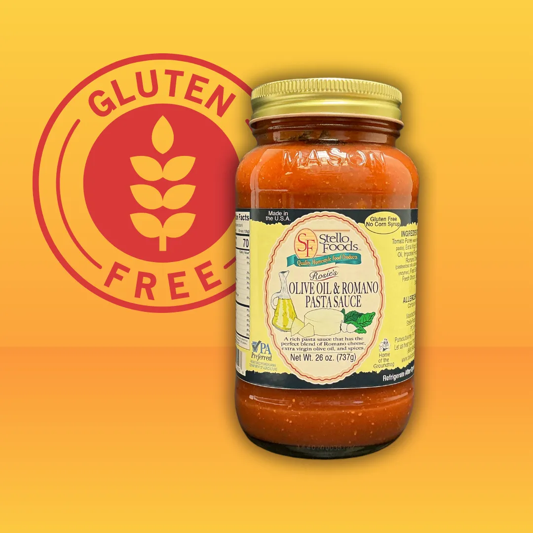 Stello Foods - Rosie's Olive Oil & Romano Pasta Sauce 26 oz