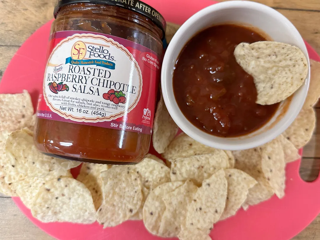 Stello Foods - Rosie's Roasted Raspberry Chipotle Salsa 16 oz