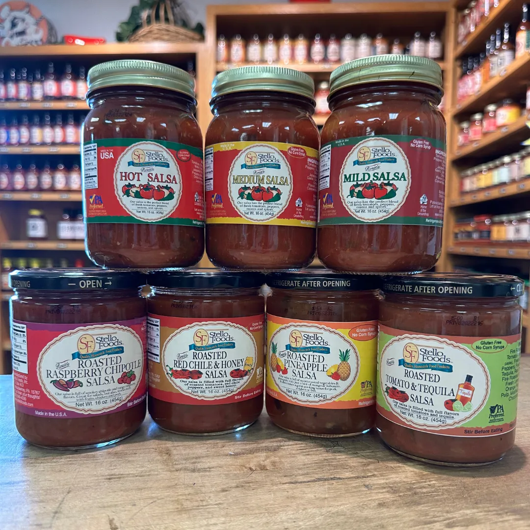 Stello Foods - Rosie's Roasted Raspberry Chipotle Salsa 16 oz