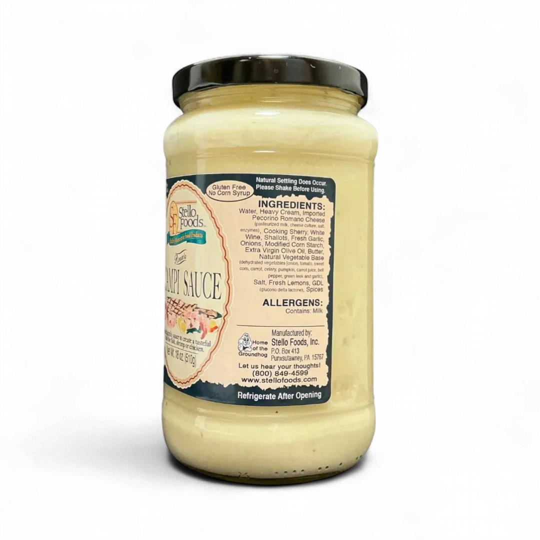 Stello Foods - Rosie's Scampi Sauce 18 oz