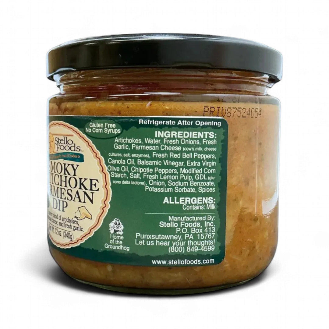 Stello Foods - Rosie's Smokey Artichoke Parmesan Dip 12 oz