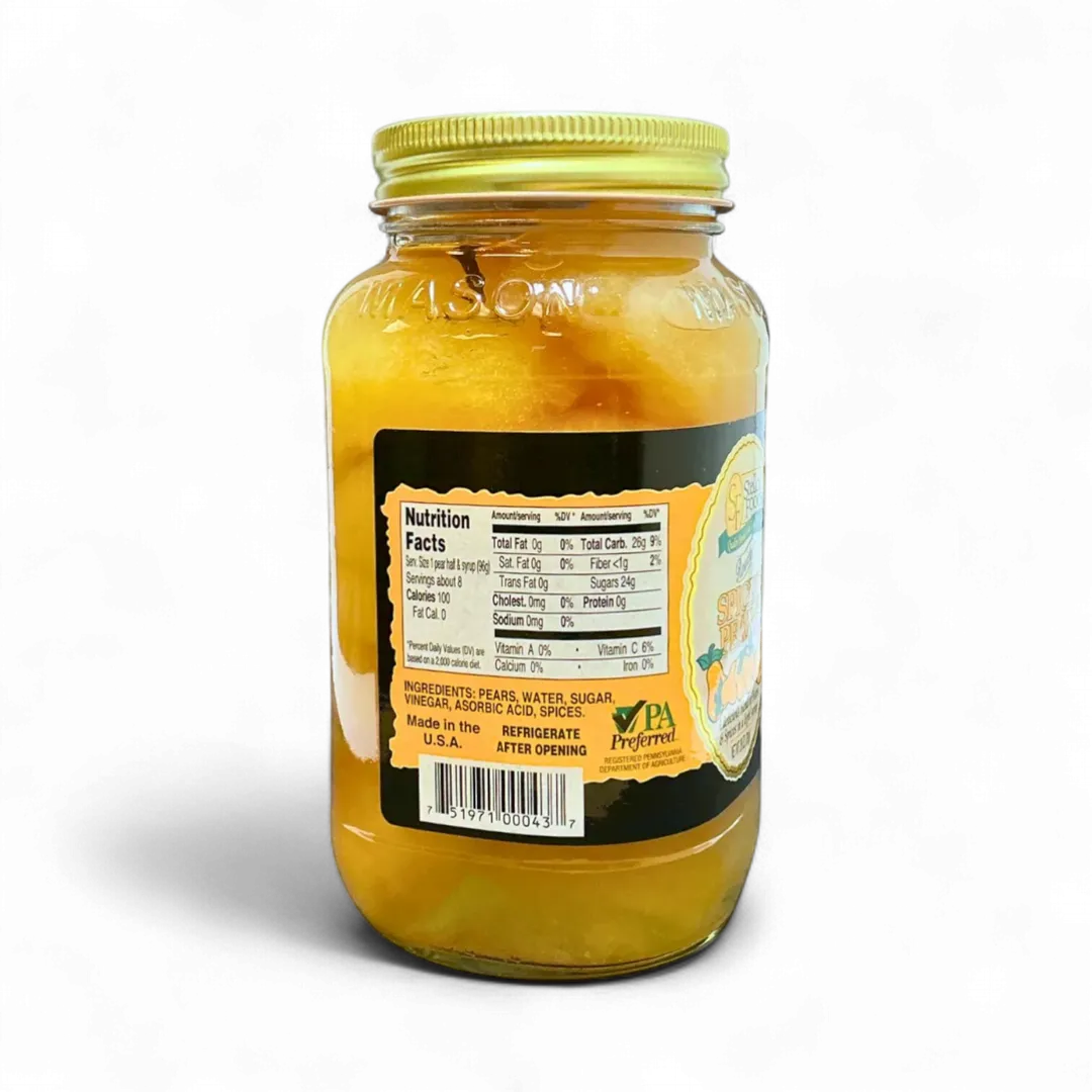 Stello Foods - Rosie's Spiced Pears 28 oz