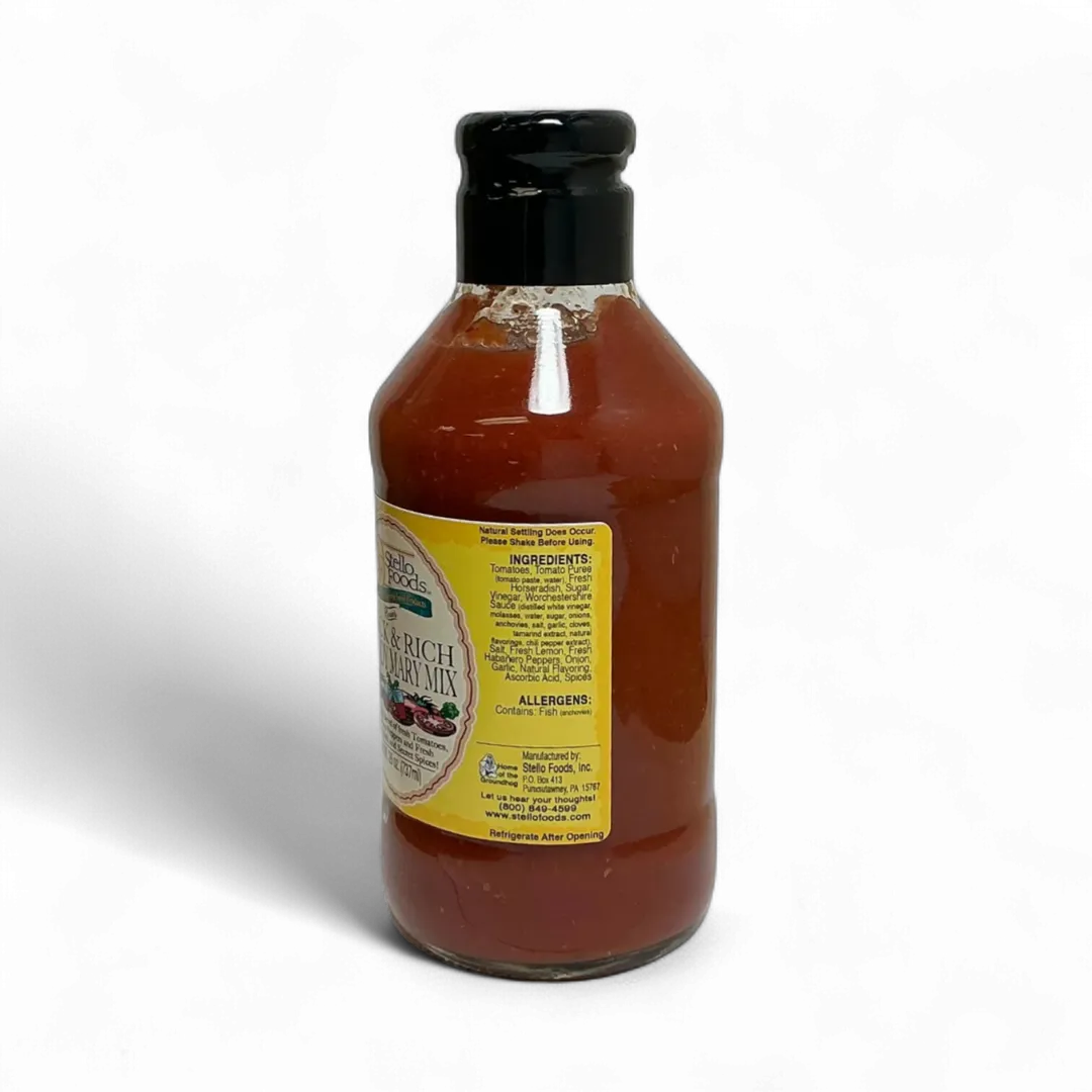 Stello Foods - Rosie's Thick & Rich Bloody Mary Mix 26 oz