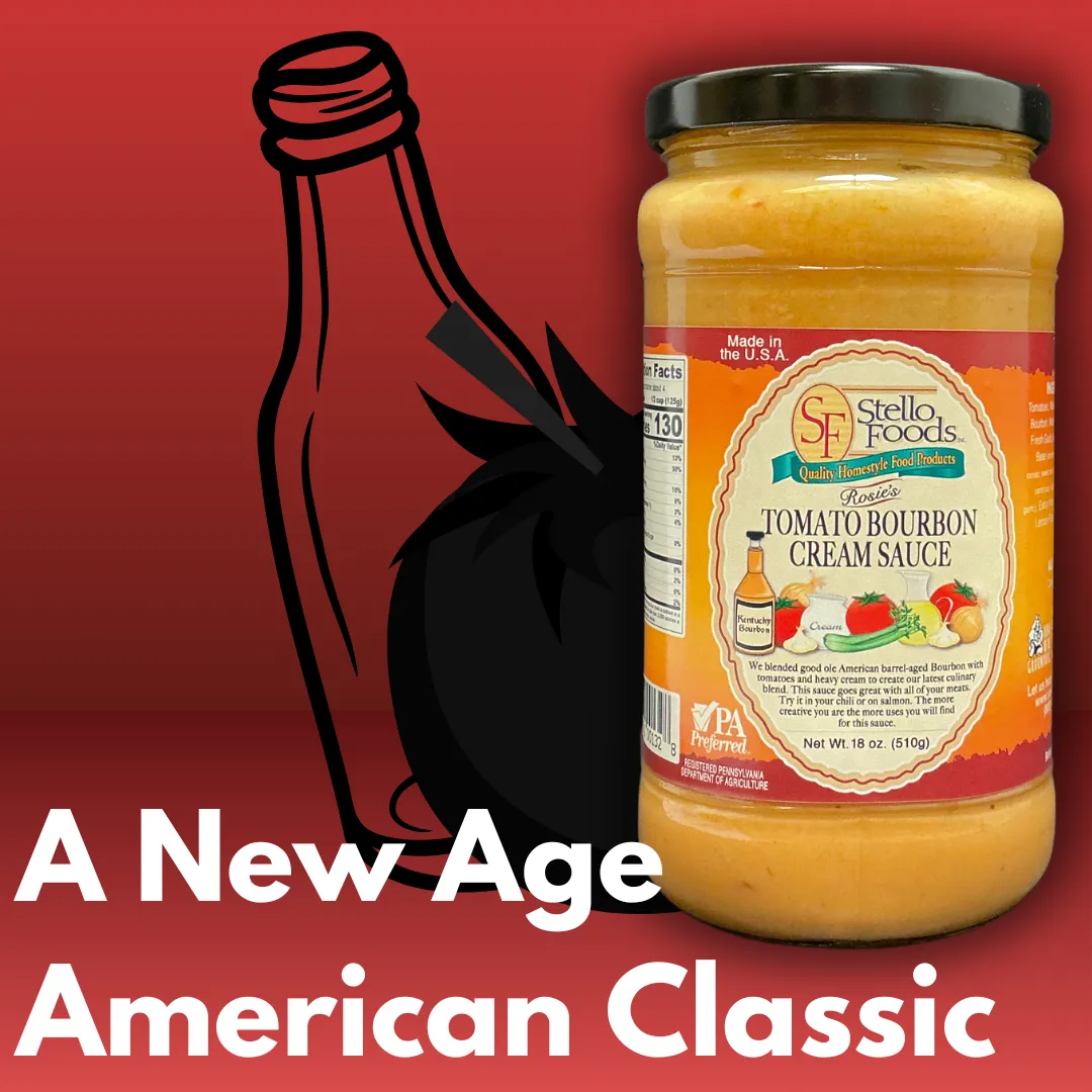 Stello Foods - Rosie's Tomato Bourbon Cream Sauce 18 oz