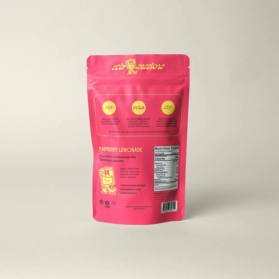 Raspberry Lemonade - 12 pack