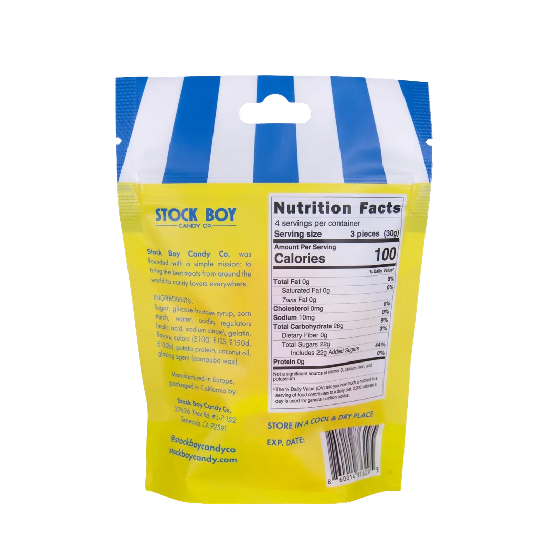 Swedish Candy Best Sellers 4oz - 48pk Resealable Bags 