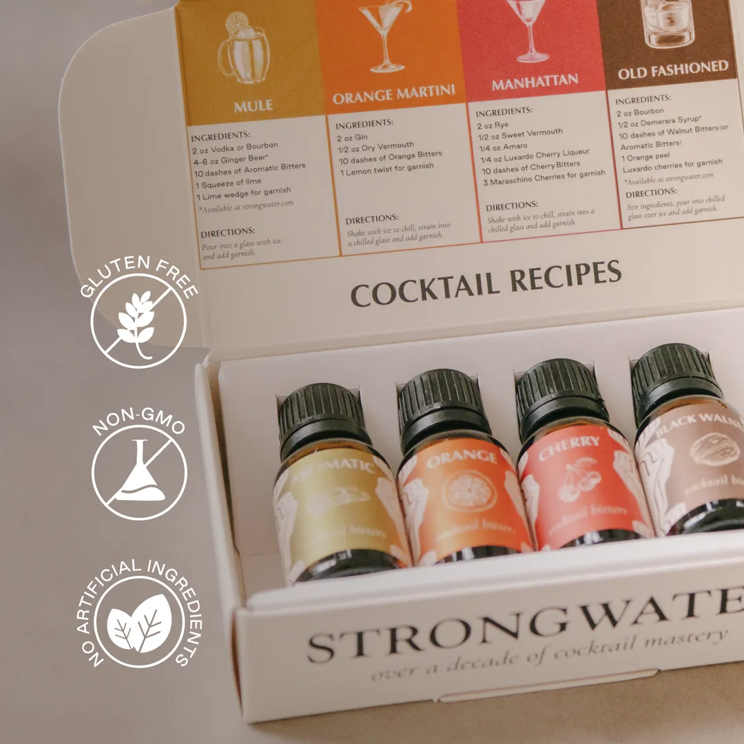 Cocktail Bitters Sample Set