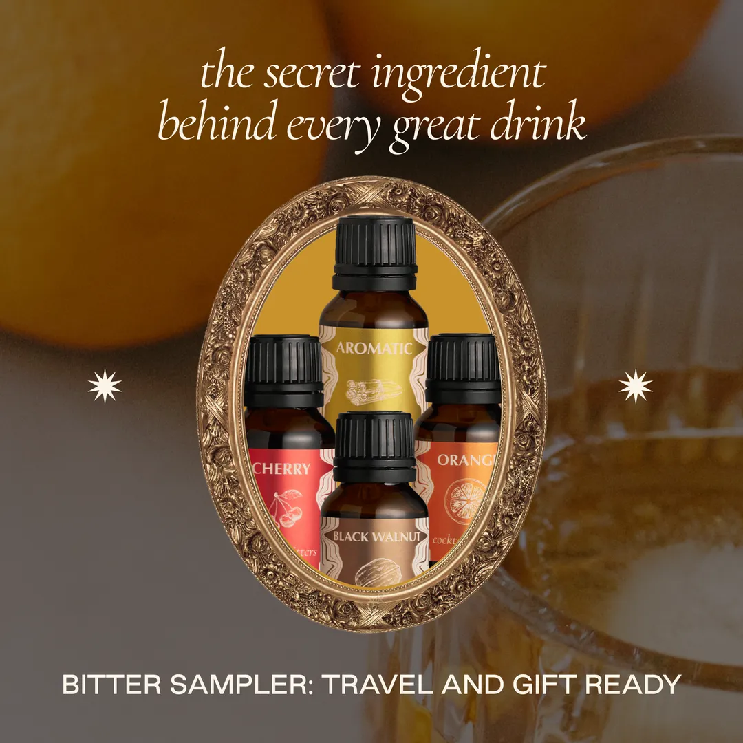 Cocktail Bitters Sample Set