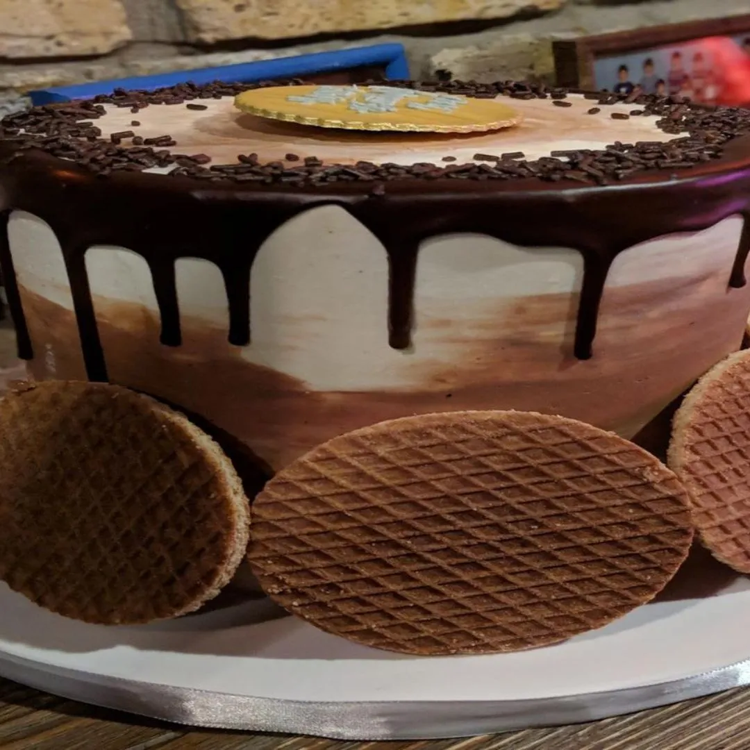 Chocolate Caramel Organic & Plant-Based Stroopwafel 2-pack