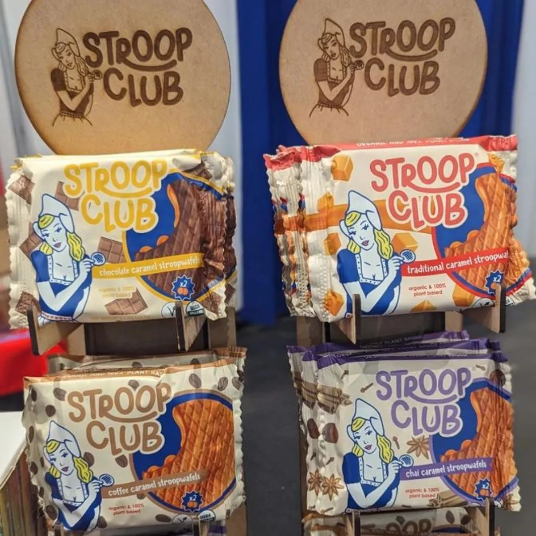 Craft Wooden Stroopwafel Display