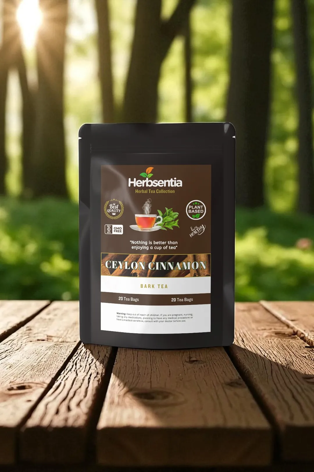 Ceylon Cinnamon Tea - Smooth, Earthy, and Supports Wellness